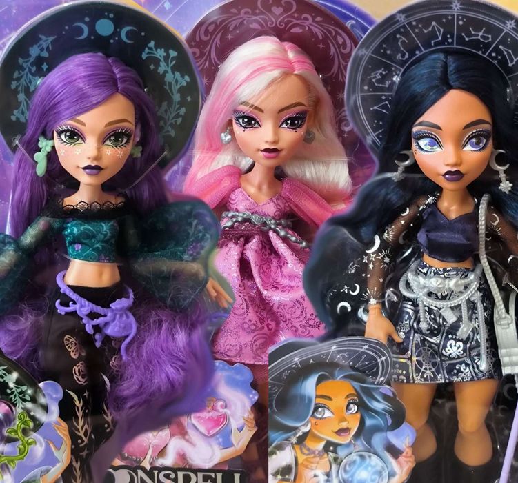 Monster High Moonspell Magic Willow Відьма Монстер Хай Місячна Магія Уіллоу Торн Carina Song Каріна Сонг чаклунки лялька Claire Luna Клер де Луна