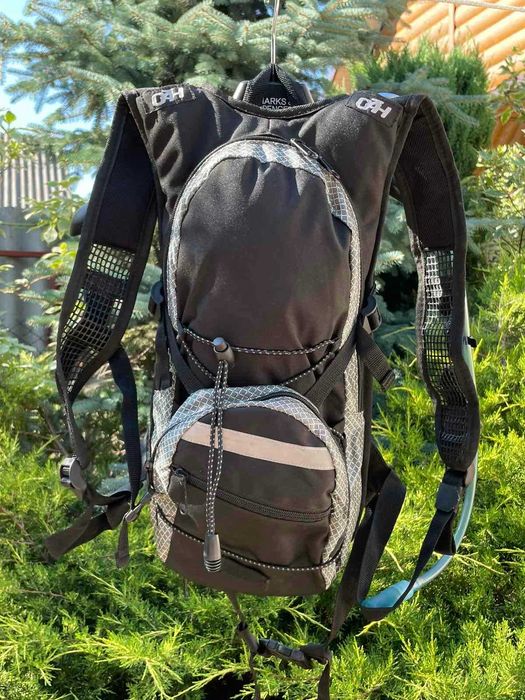 Рюкзак + гидратор + плащ трекинг, мото и велоспорт треккинг тактичний