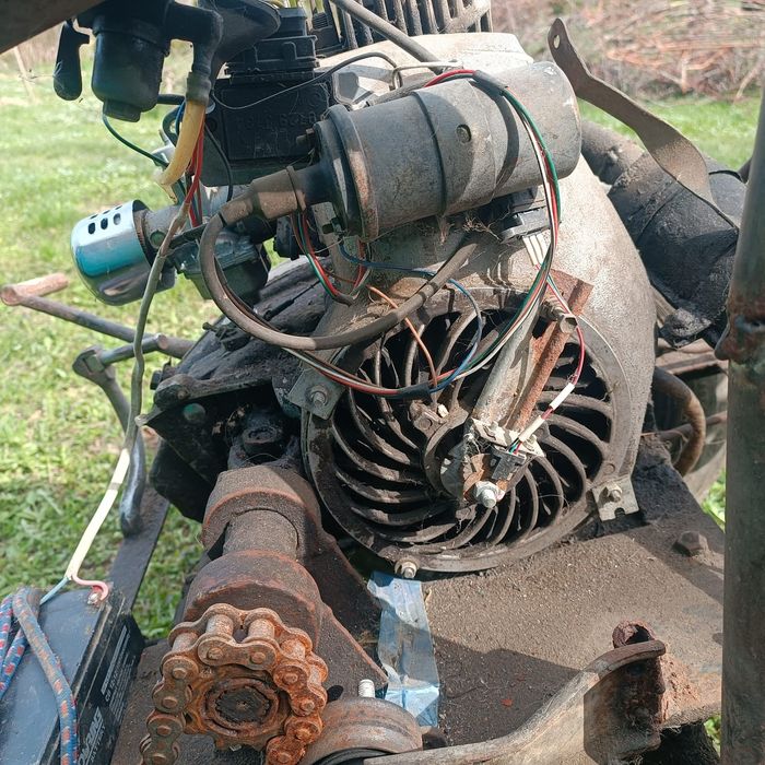 Саморобний мотоблок з реверсом