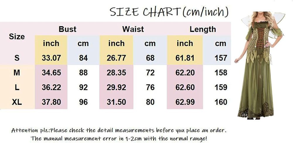 Damski kostium Wikinga karnawałowy retro cosplay Rozmiar M