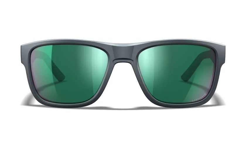 WileyX Okulary WX Ovation Matte Graphite Grey Frame/Captivate Pol Gree