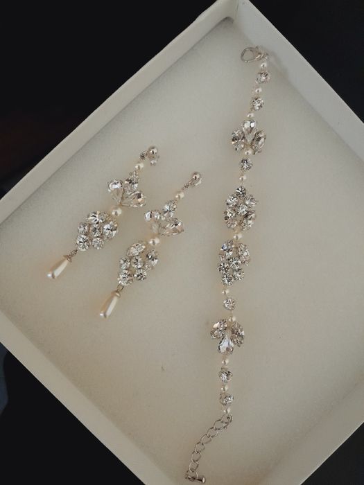 Komplet bizuterii ślubnej