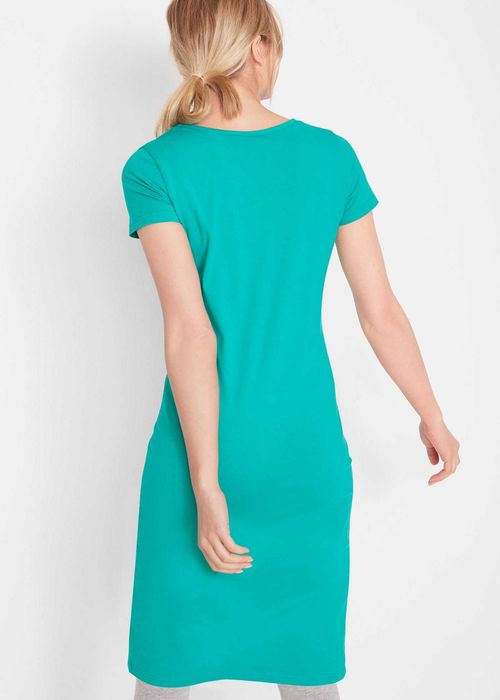 Sukienka seledyn stretch Bawełna R 44