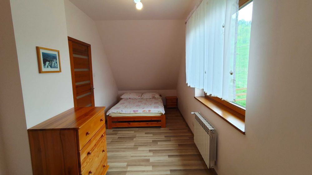 Domek z kominkiem Beskidy Korbielów balia jacuzzi