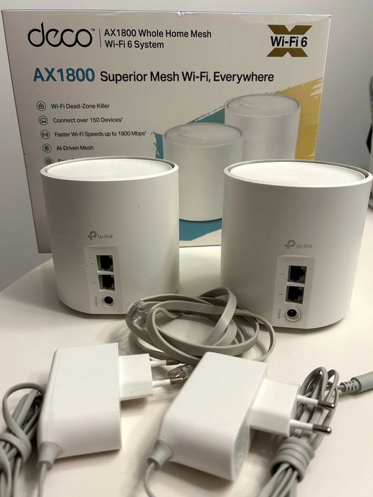 TP-Link Deco X20 Mesh System – 2-Pack (AX1800)64284287011970120