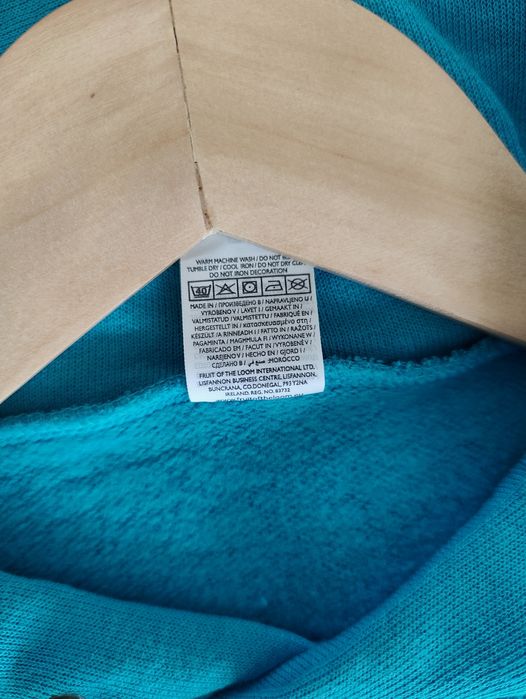 Bluza Fruit of the loom L niebieska