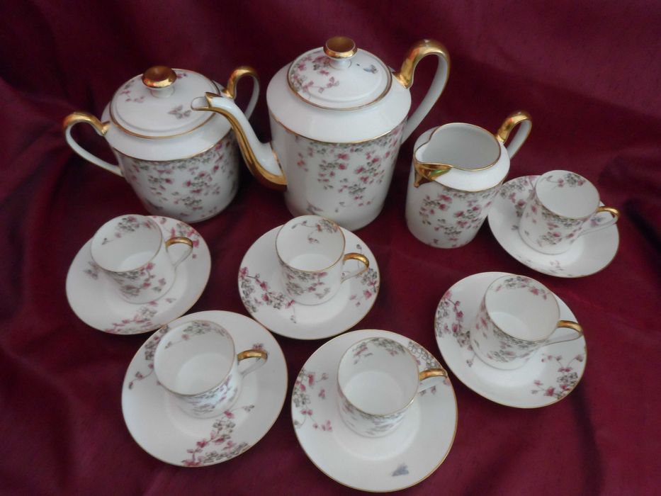 Serviço de café  porcelana