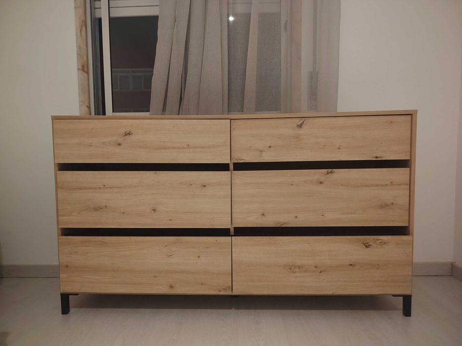 Cômoda 6 gavetas