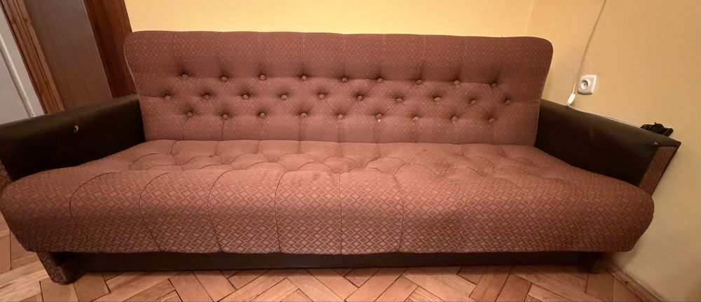 Wersalka kanapa leżanka PRL sprawna wygodna