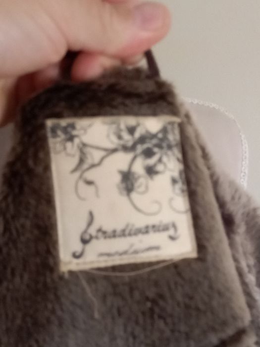 Casaco camurça castanho