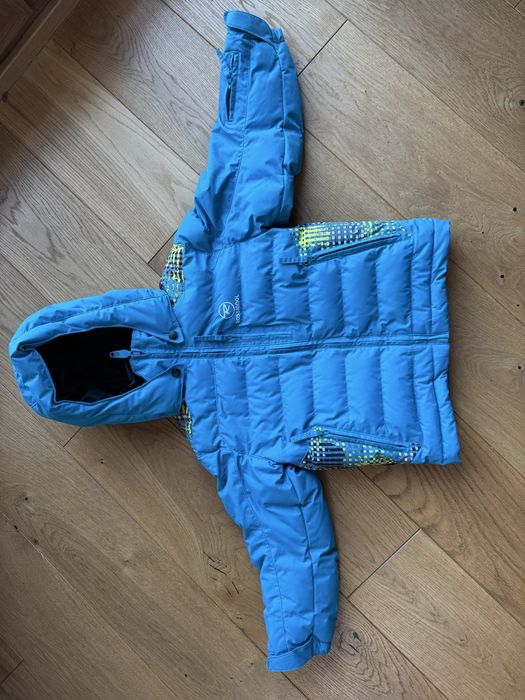 Kurtka narciarska dziecięca na zimę Rossiniol 128 na narty membrana