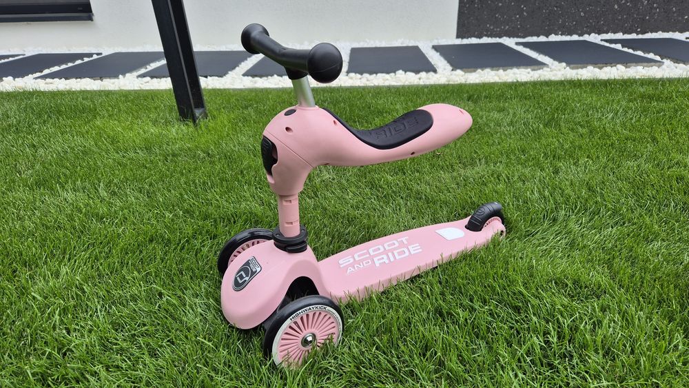 Scoot and Ride Highwaykick 2w1 + kask
