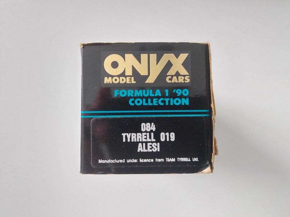miniatura 1/43 TYRRELL 019 Jean Alesi (1990) | edição Onyx
