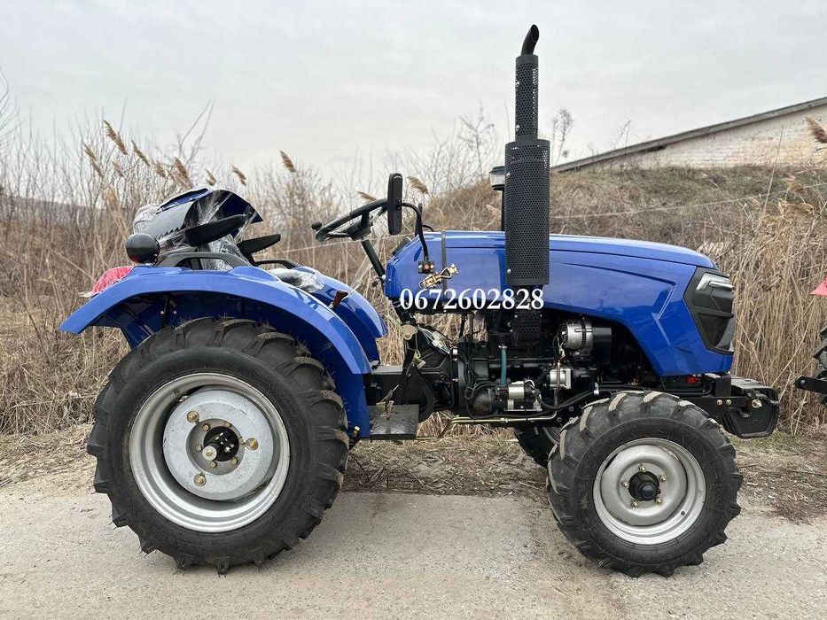 Трактор Forte XT-244 Двигун КМ385 Повний привід 3-цилін (3+1х2) Кредит