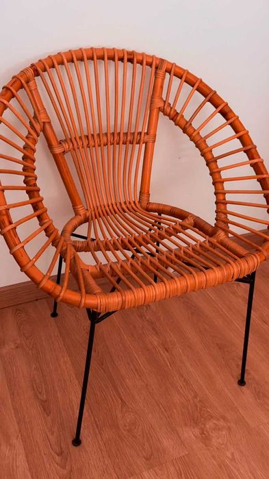 Cadeira Rattan Hôma / design elegante e moderno