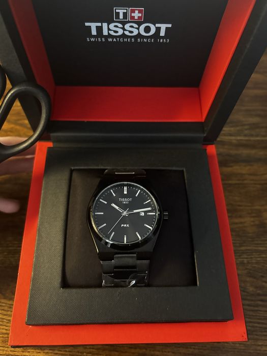 Наручний годинник Tissot prx 80 Black