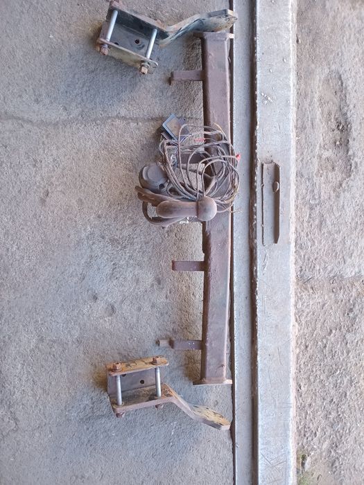 Фаркоп хундай сантафе 2011р з проводкою і блочком