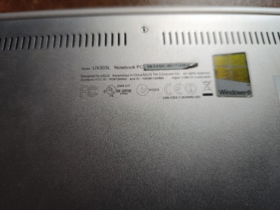 Asus laptop peças