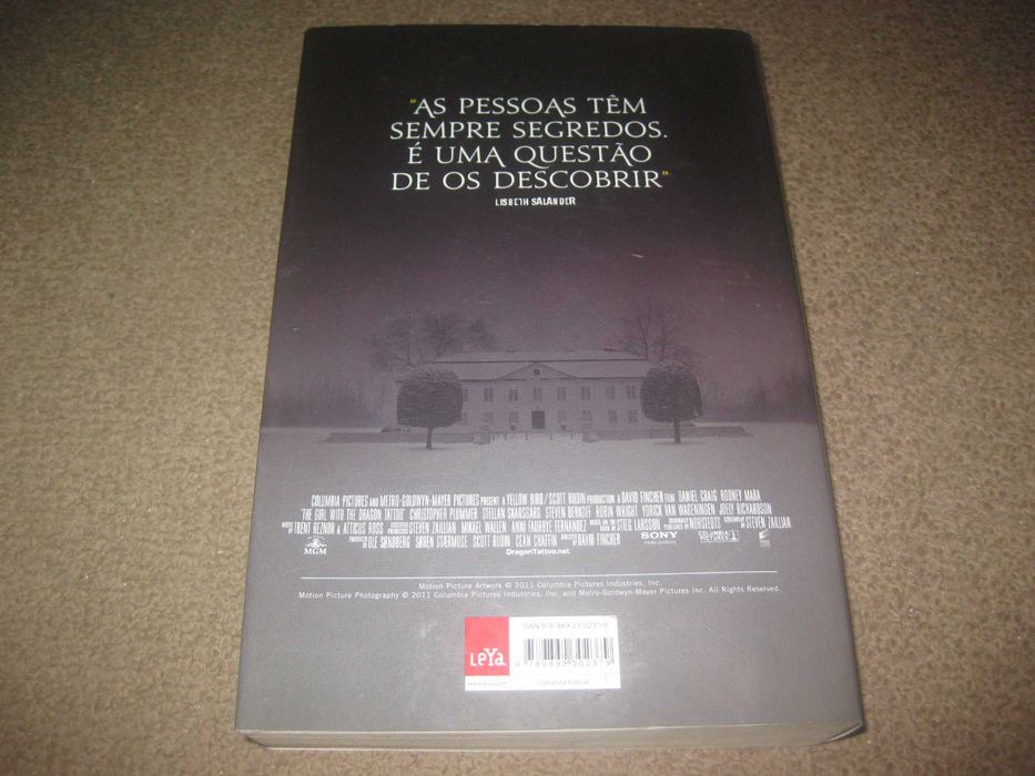 Livro “Os Homens Que Odeiam As Mulheres" de Stieg Larsson