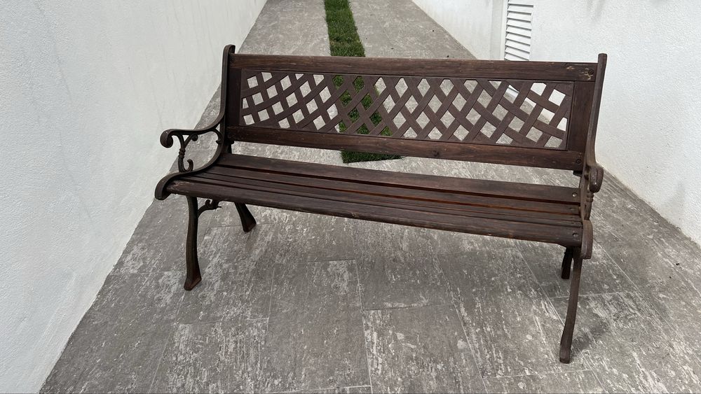 Banco de jardim, dois lugares