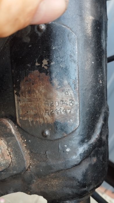 Iż 350 1950r zarejestrowany na białe tablice