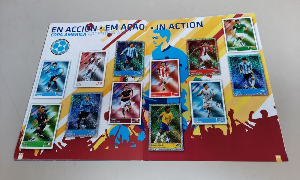Caderneta completa Copa América 2011 panini