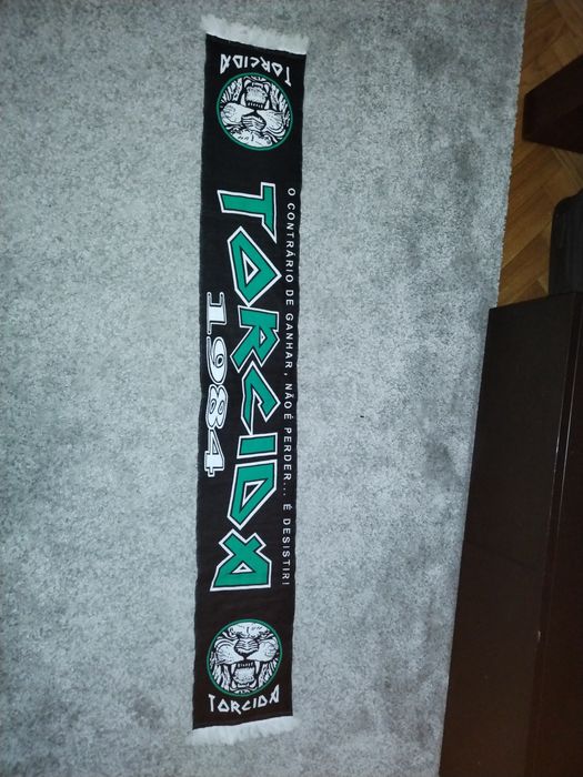 Cachecol ultras torcida verde Sporting
