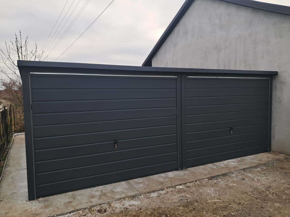 Garaż blaszany 6x5. WZMOCNIONY PROFILAMI. Producent. CAŁA Polska