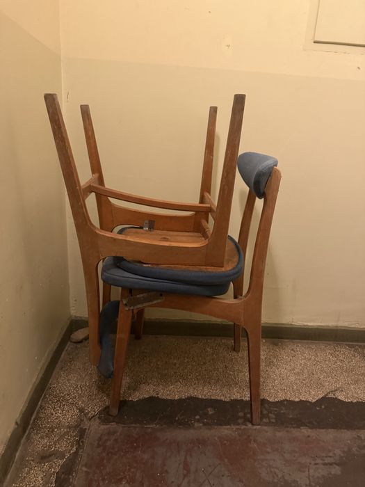 Krzesla Halas 2 szt do renowacji