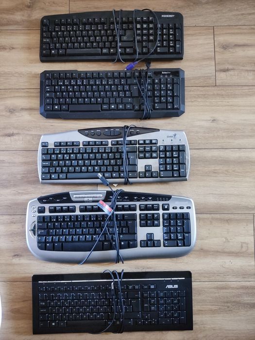 Teclados antigos para PC