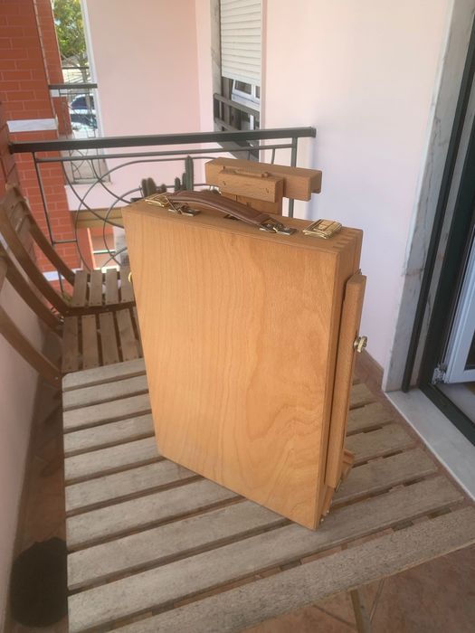 Cavalete de pintura portátil