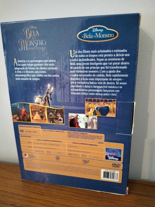Filme DVD: A Bela e o Monstro - Beauty and the Beast