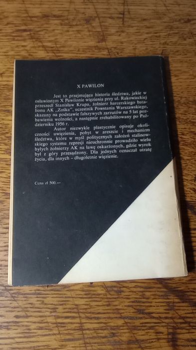 X Pawilion. Wspomnienia. Stanisław Krupa