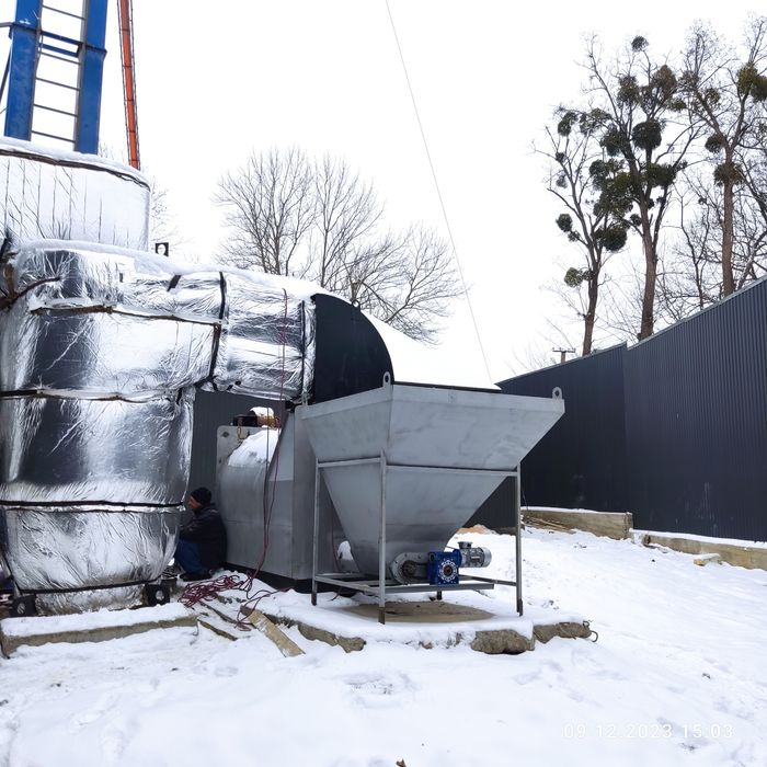 Твердотопливные теплогенераторы для шахтних зерносушилок ДСП