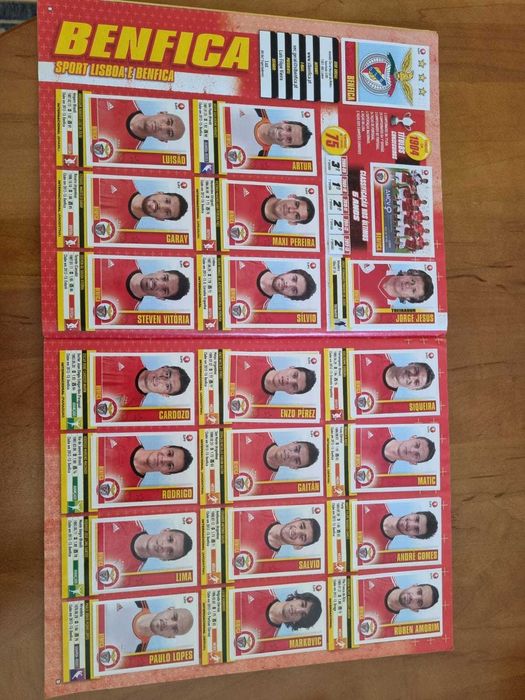 Caderneta Futebol 13 - 14 Completa