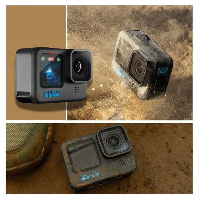 Kamera sportowa GOPRO HERO12 Black USA nowa + gratis !