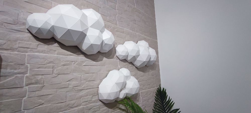 Papercraft Modelo 108 - Nuvem