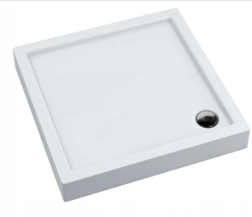 Brodzik półokrągły 100x100x14 80 kwadratowy półokrągły NOWE wysokie ni