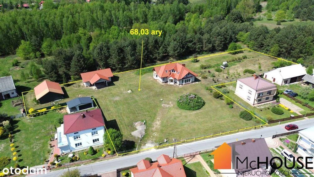 Bojanów - WyjĄtkowa działka, Dom pod Lasem