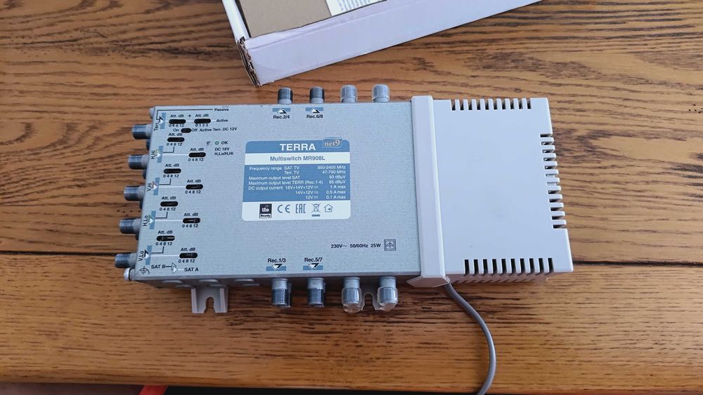 Terra multiswitch MR908l