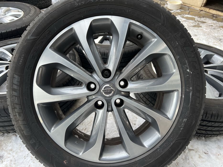 Диски титани комплект R 18 розболтовка 5/114,3 Nissan QASHQAI