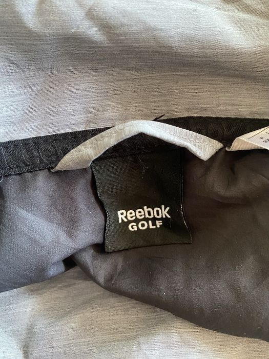 Reebok GOLF kurtka wiatrówka męska 2XL czarno-szara lekka