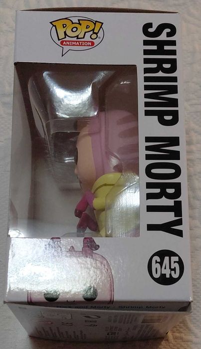 Funko Pop Rick and Morty #645 Shrimp Morty #219 Fall Convention Exclusive64752055144067121