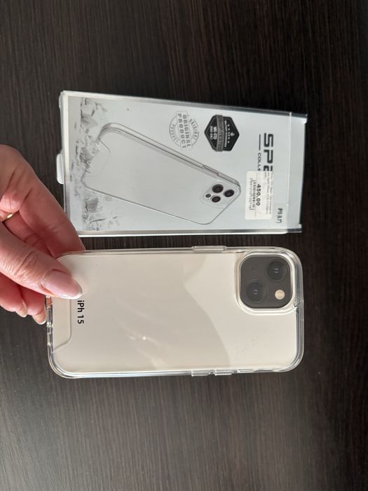 Продам прозорий чохол на iPhone 15