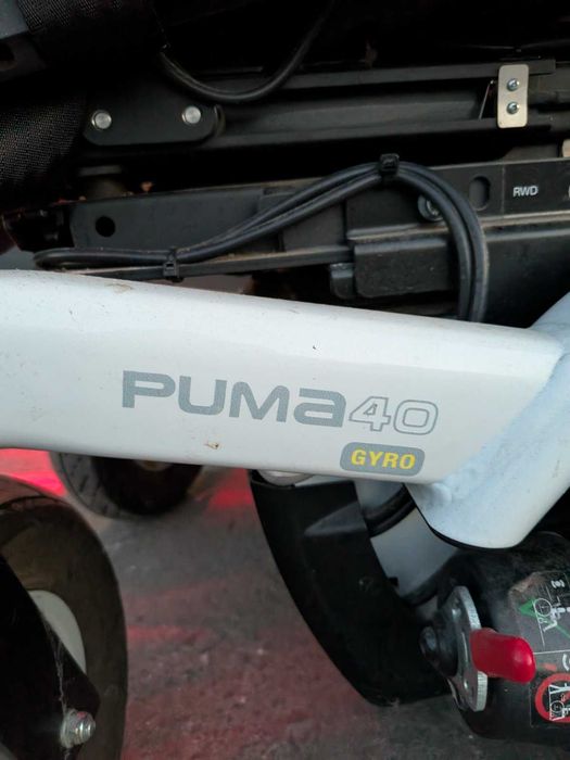 Електричний інвалідний візок Puma 40 Gyro   сучасна інвалідна коляска.
