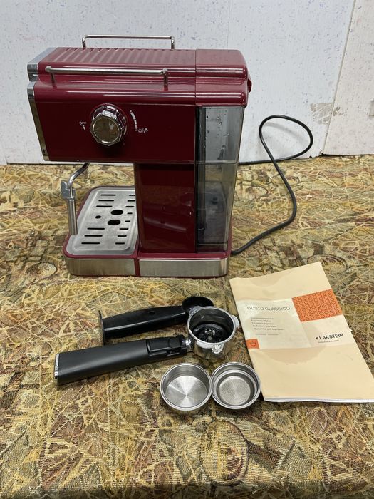 Кофемашина Klarstein Gusto Classico (Германия)