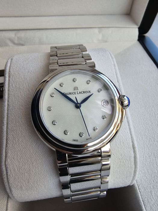 Maurice Lacroix Fiaba FA1004 z diamentami