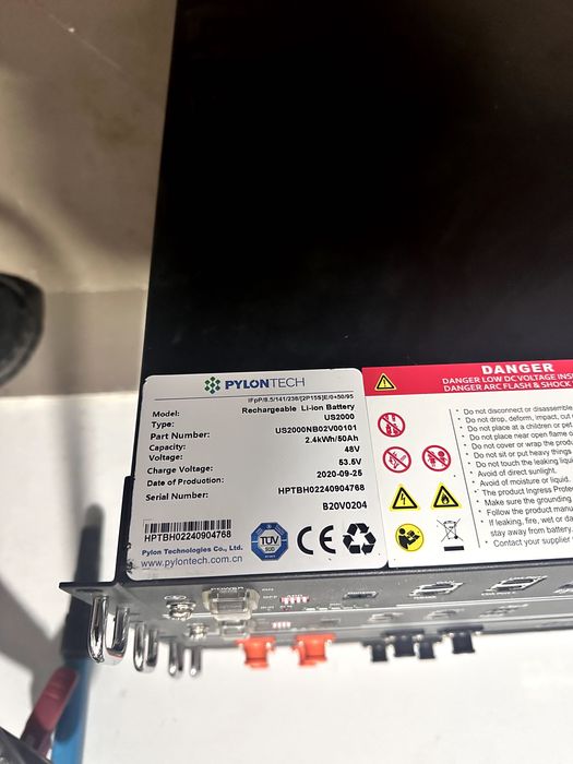 Aкумулятори Pylontech 2000