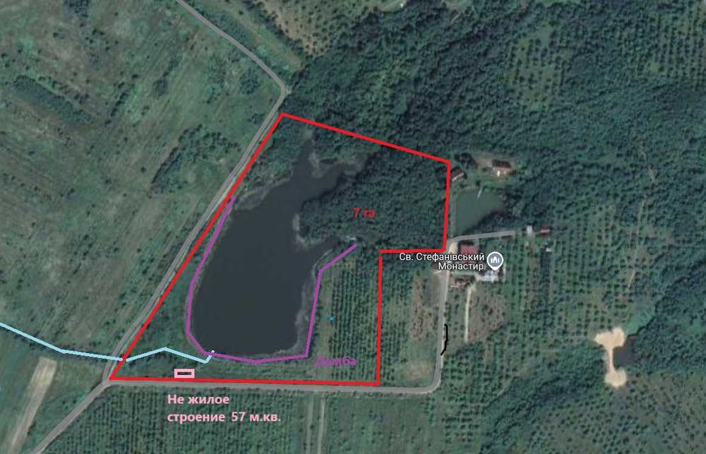 Продажа гидросооружения, водоема. Закарпатье.