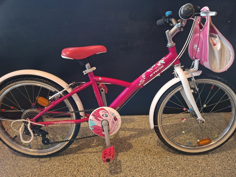 rower dziecięcy B'twin Misti Girl 500 koła 20" rama 11"